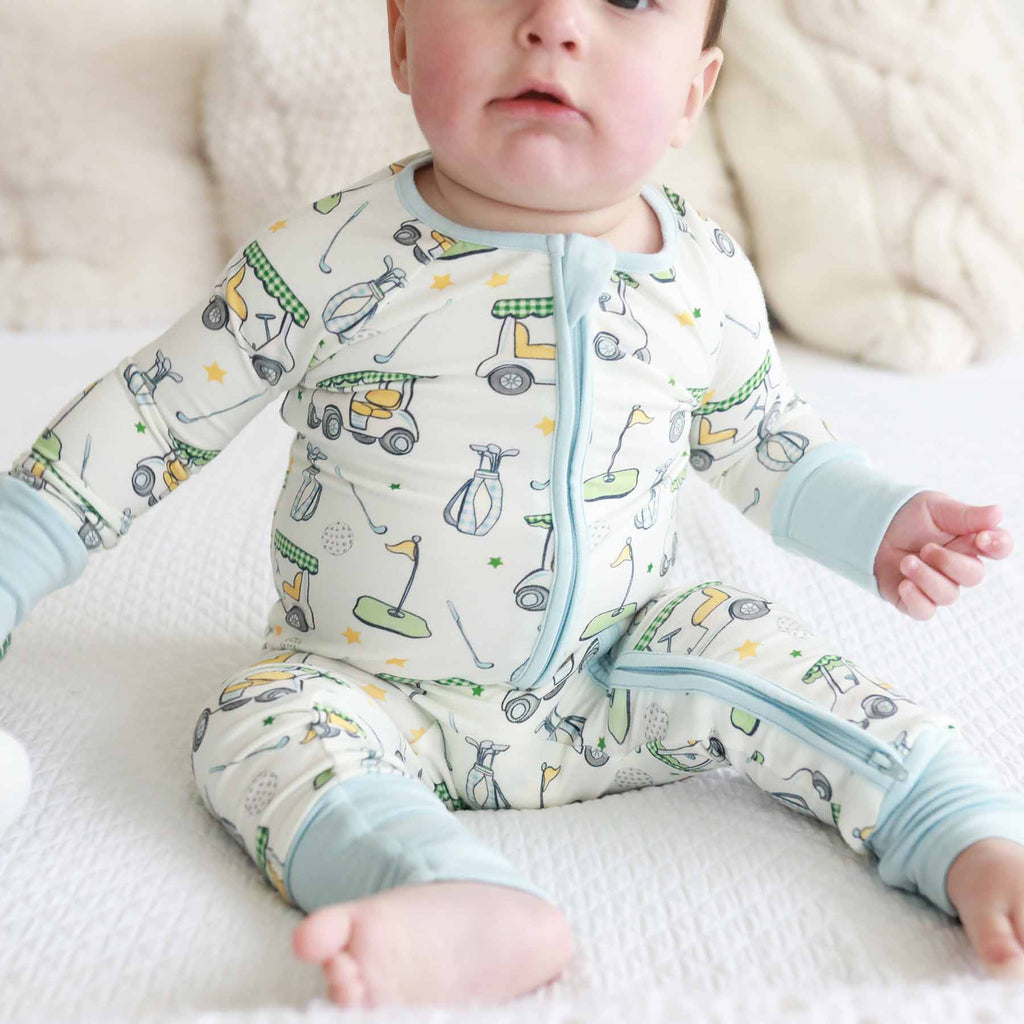 Country Club Convertible Zip Romper