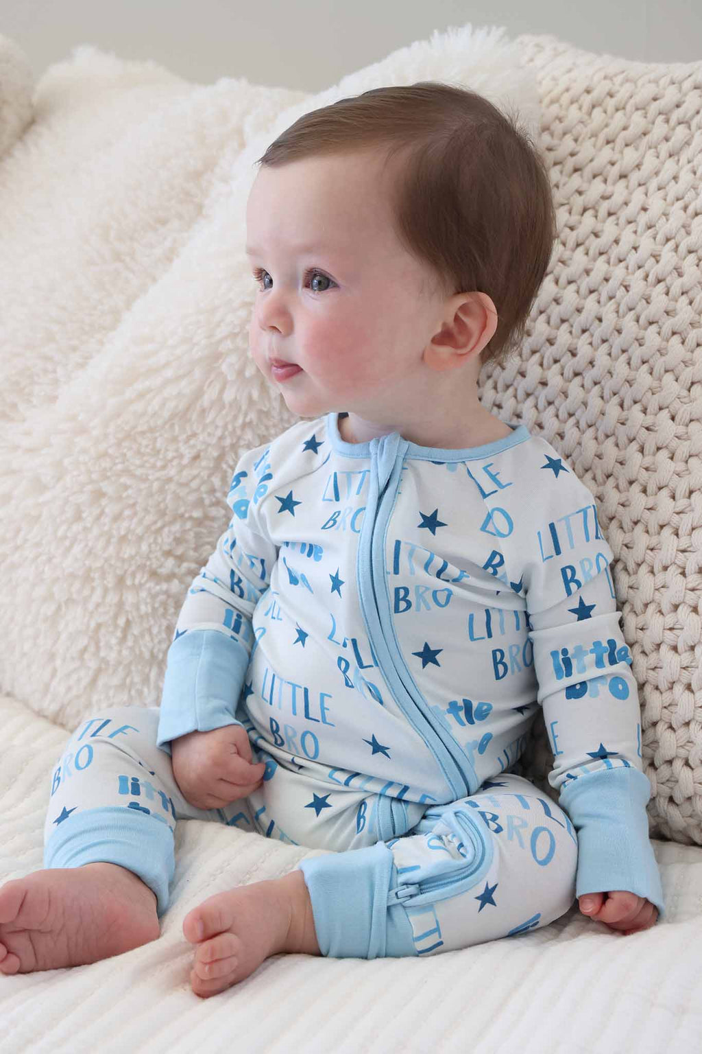 Convertible Zip Romper | Little Bro