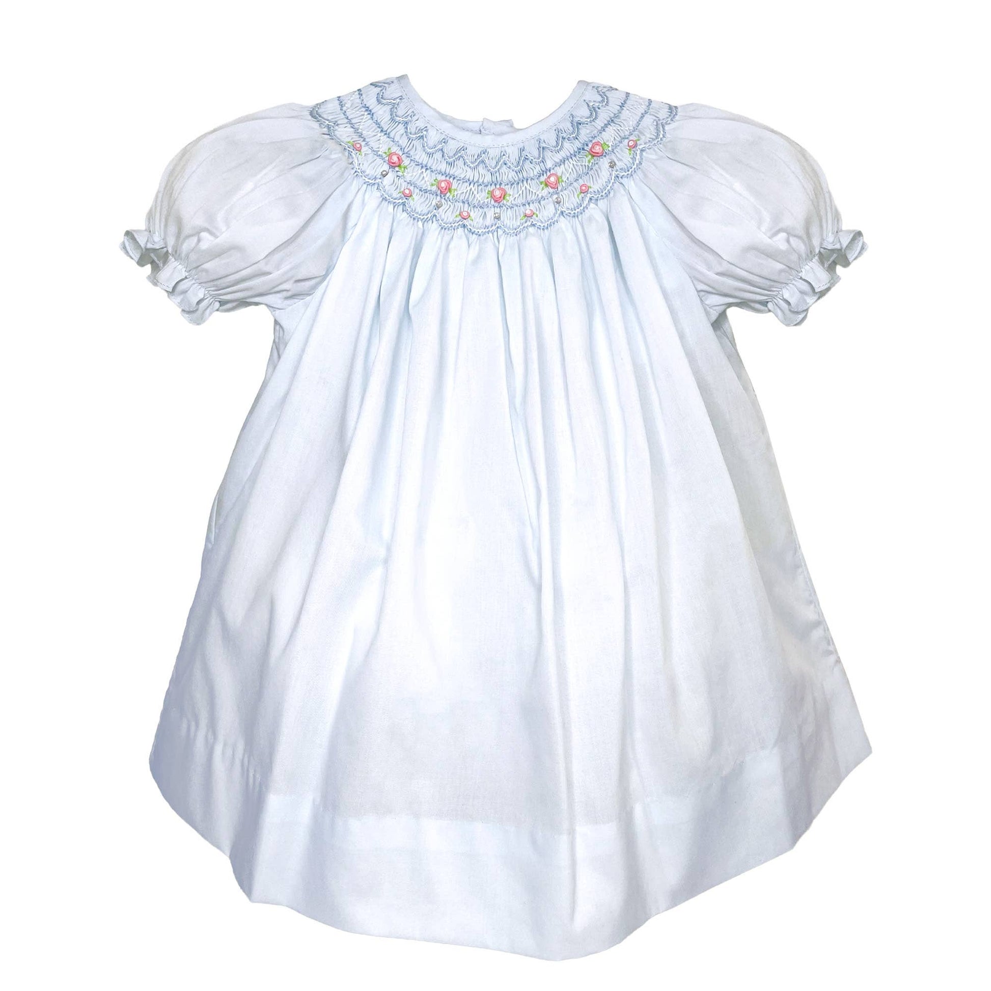 Grace Scalloped Smocking Dress