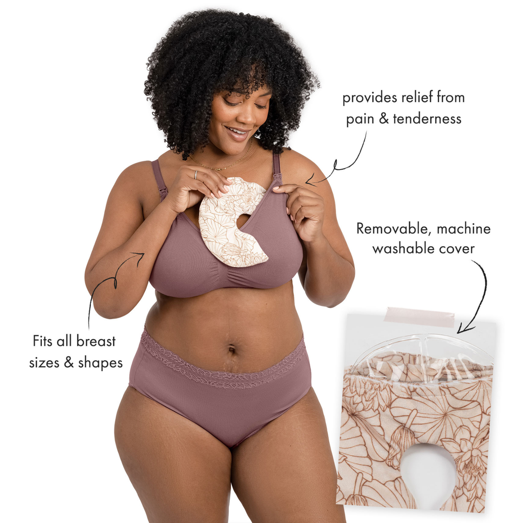 Soothing Hot or Cold Gel Packs for Breastfeeding & Pumping