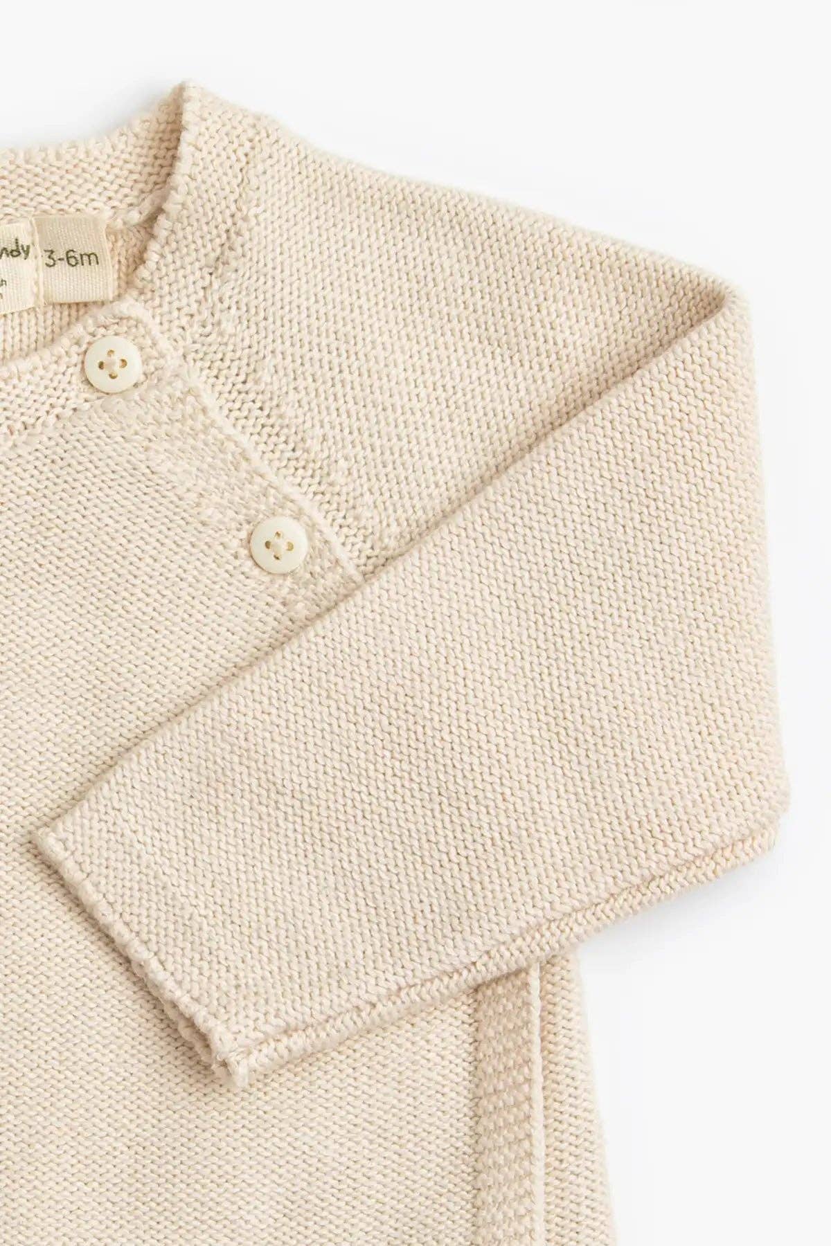 Little Darling Knit Set -Cream
