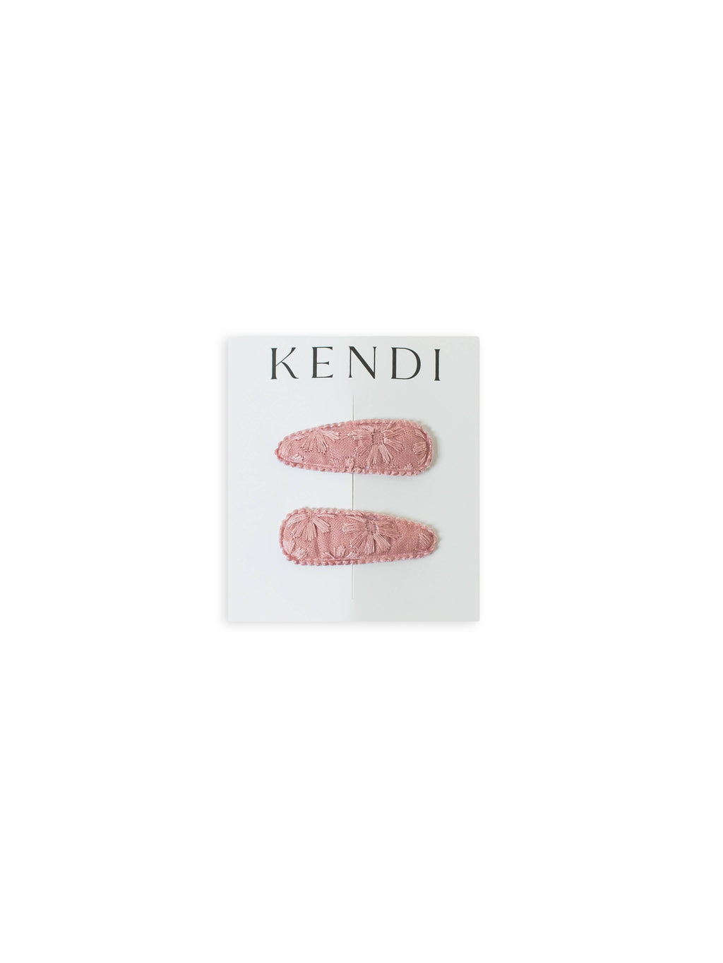 KENDI Hair Clips - Rose