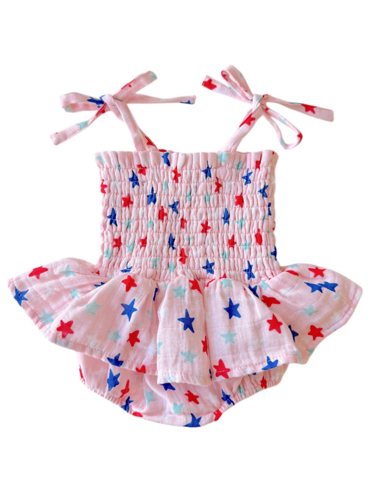 Splendid Stars Pink Muslin Bubble