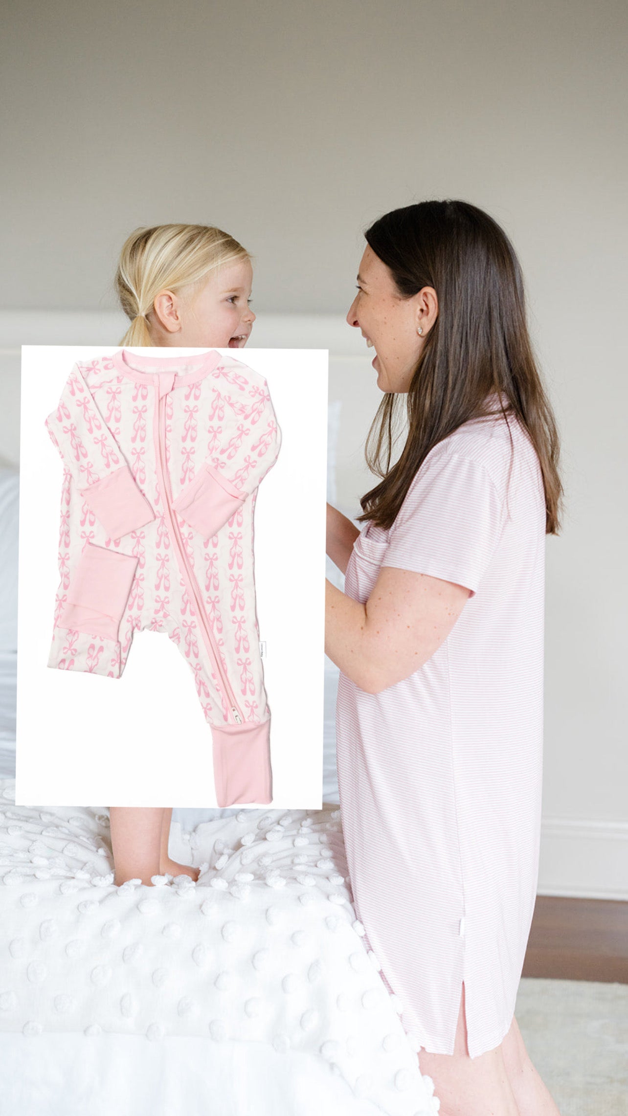 Ballet Zip Sleep Romper