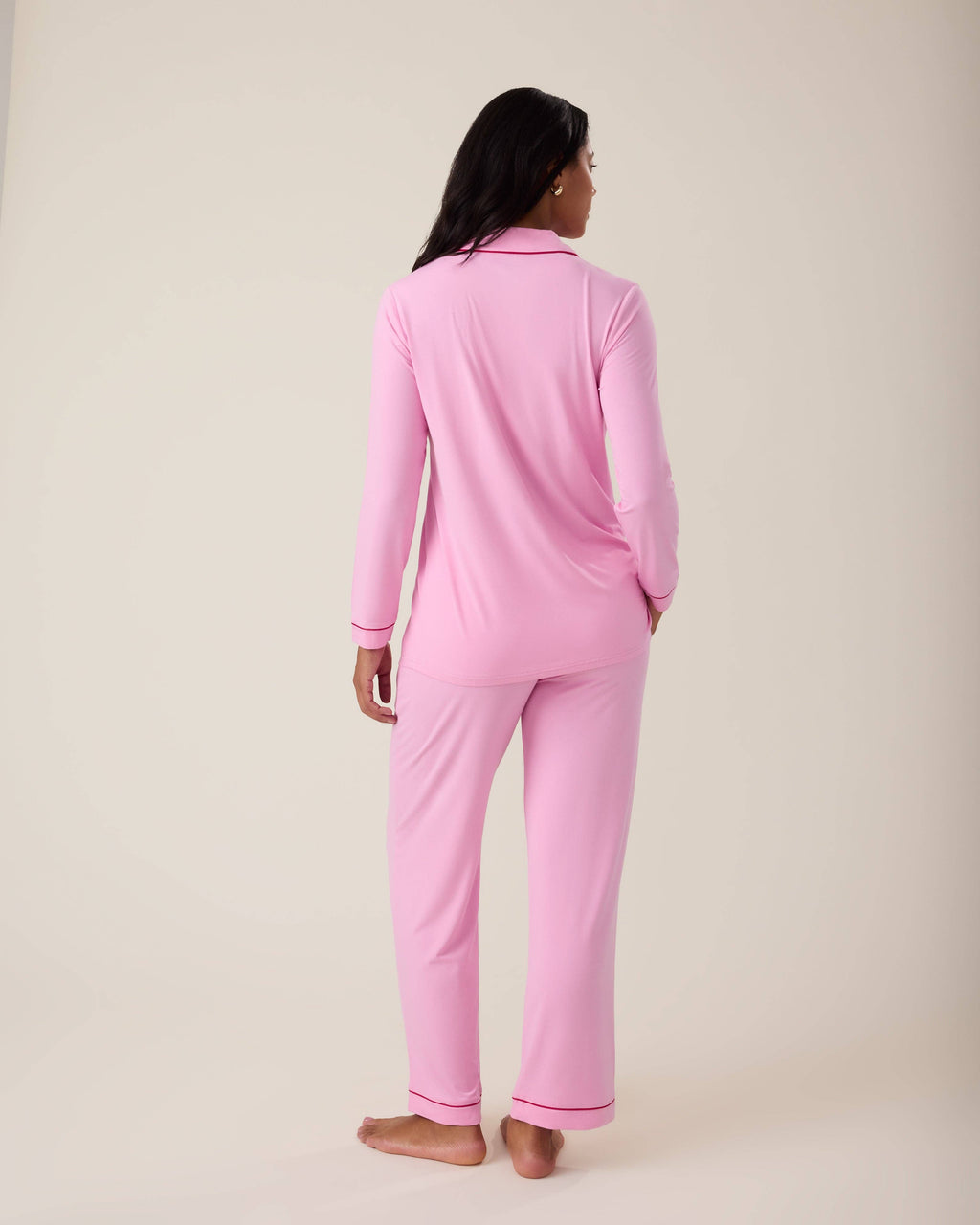Clea Bamboo Classic Long Sleeve Pajama Set
