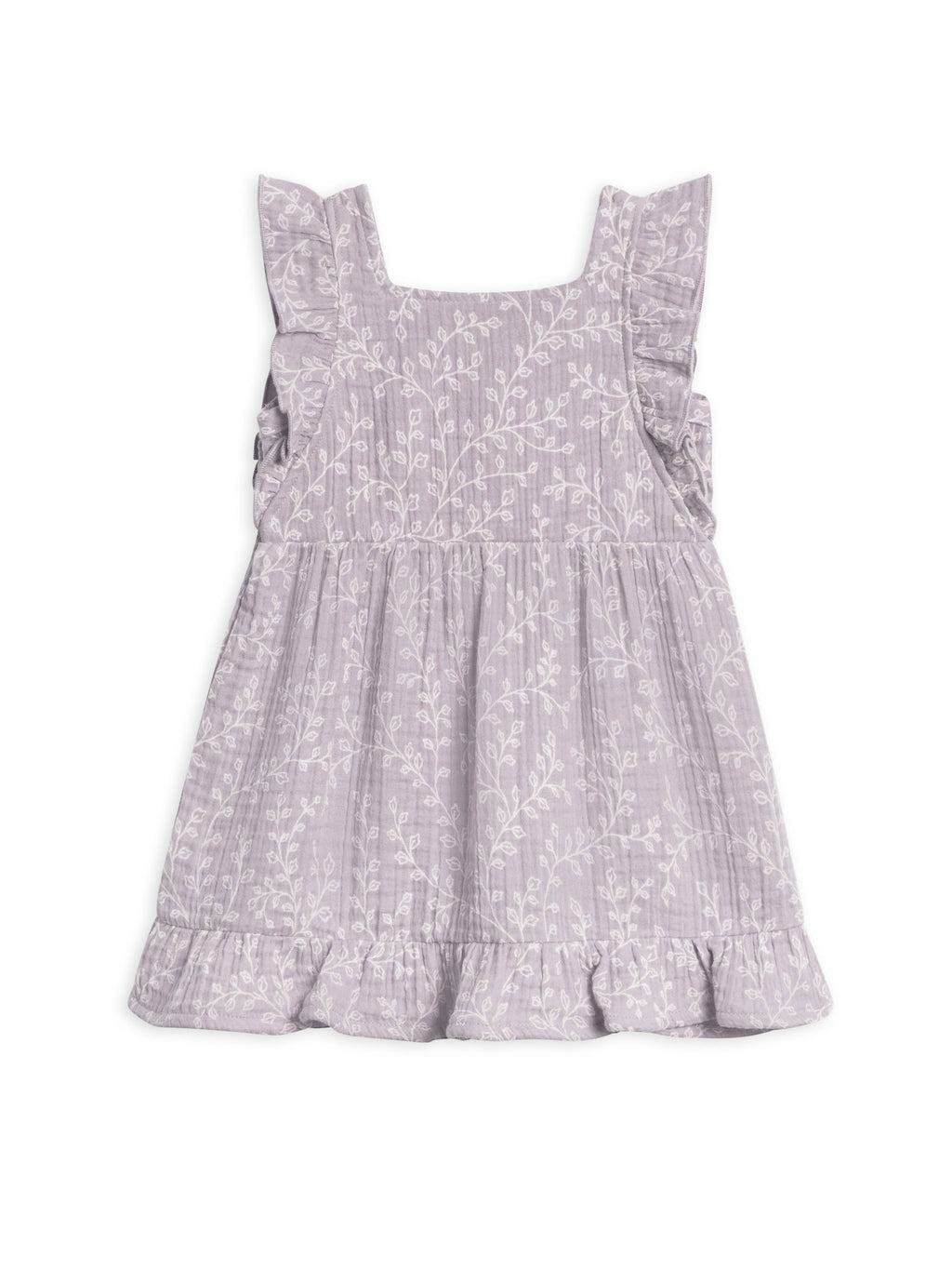 Organic Baby & Kids Jane Muslin Dress - Lucia Floral / Lilla