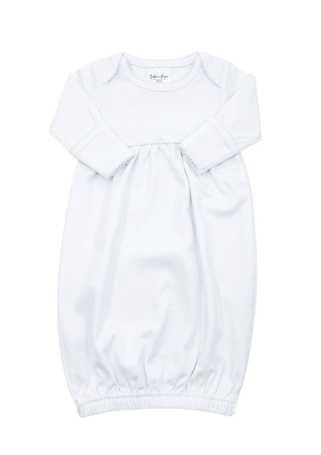 Picot Trim Gown