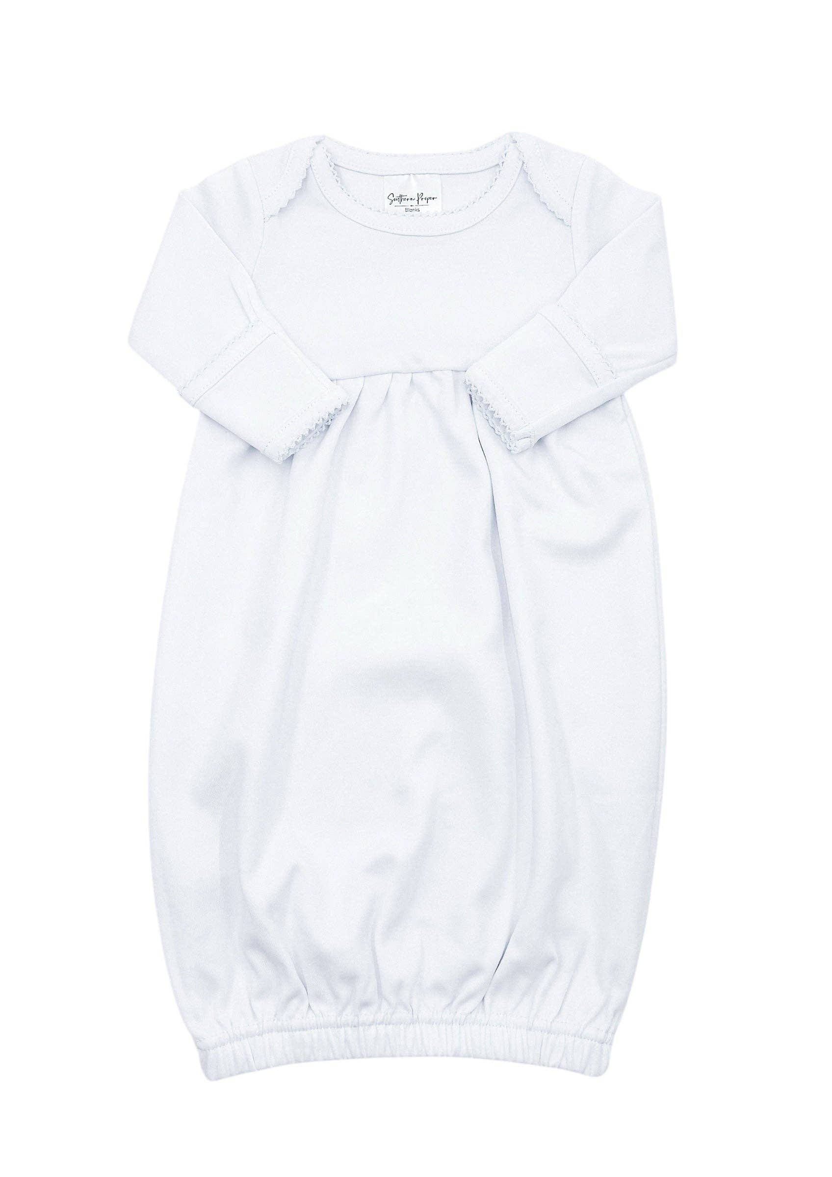 Picot Trim Gown