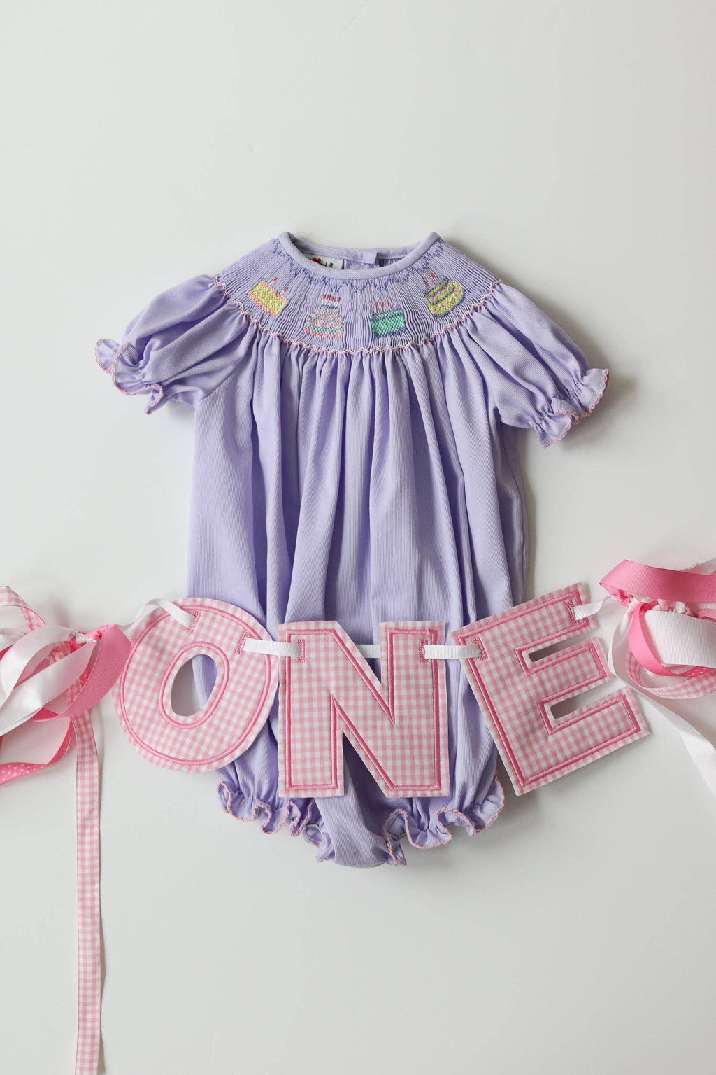 Birthday Girl Smocked Bubble