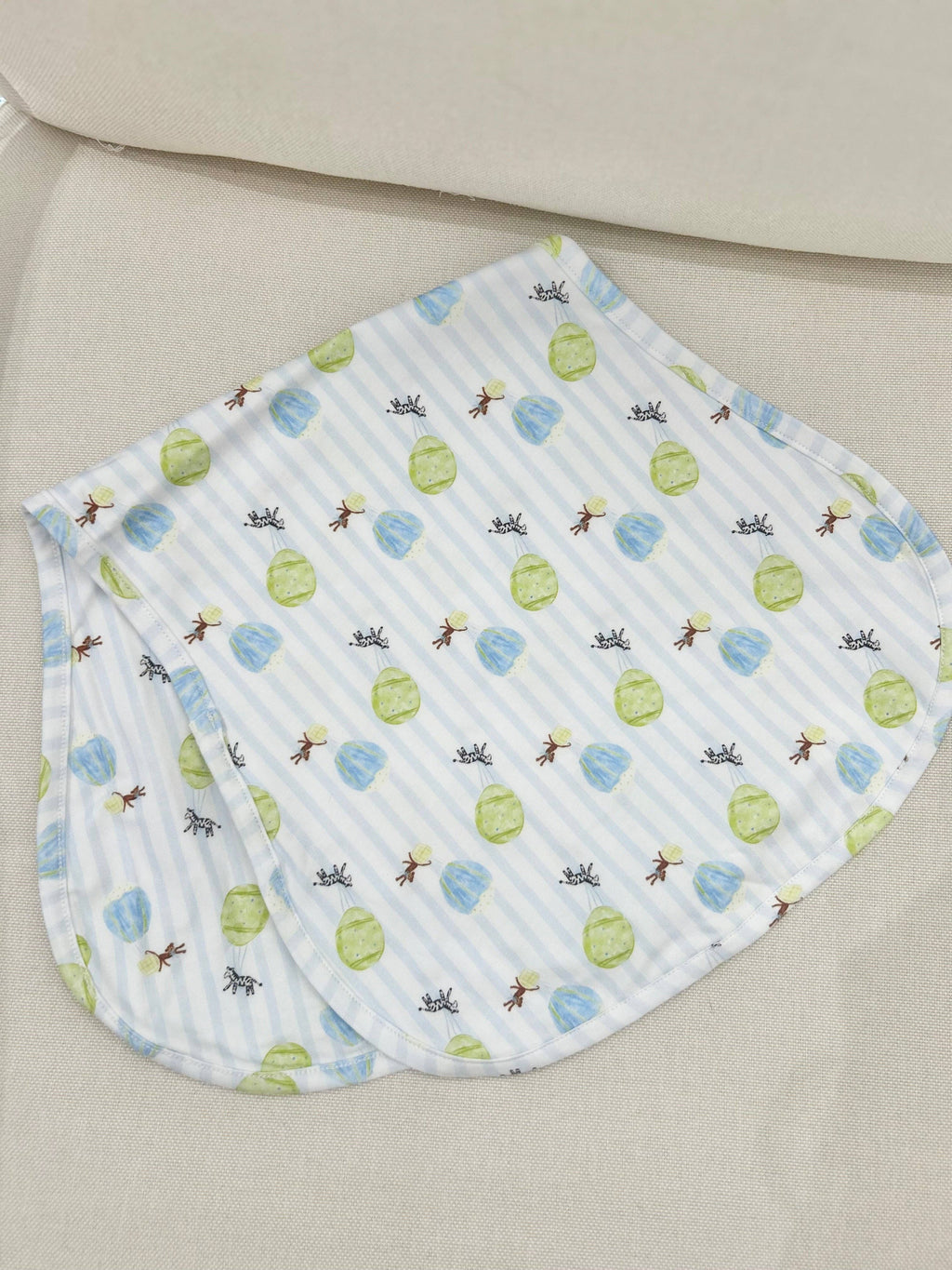 Soaring Safari Pals Boys Burp Cloth