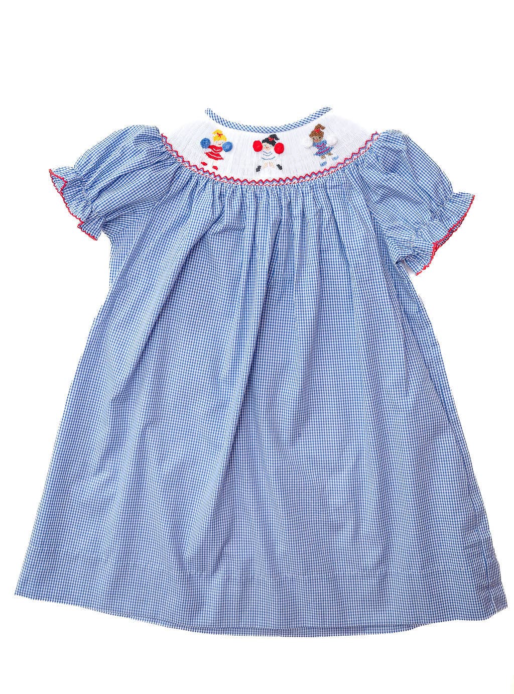 Ole Miss Cheerleaders Smocked Dress
