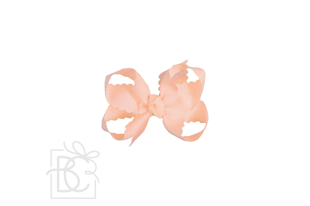 Large SCALLOPED EDGE BOW