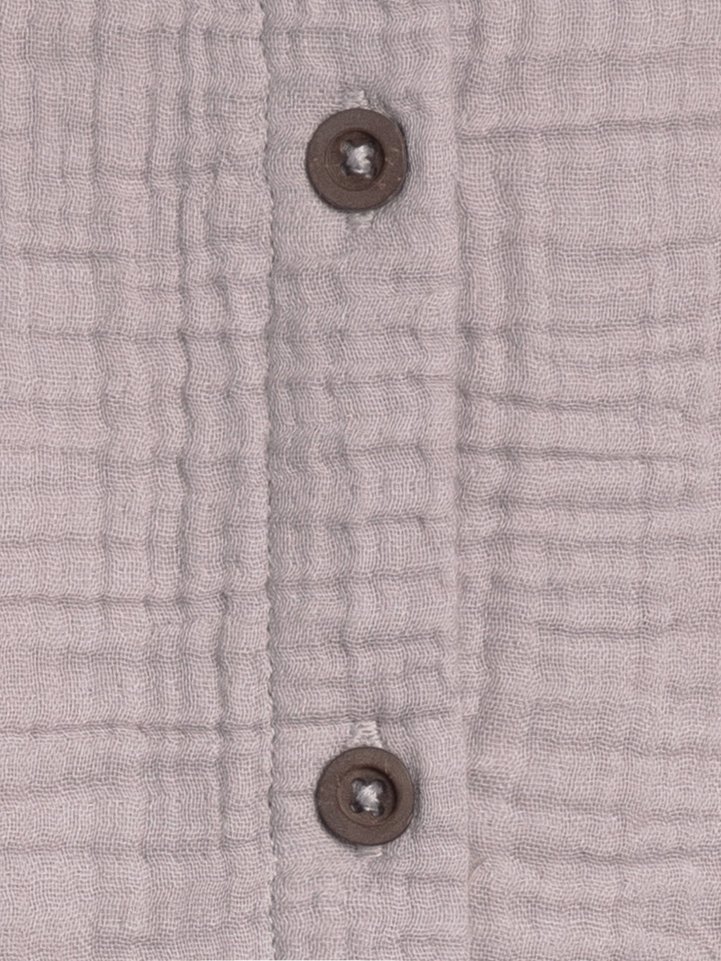 Coco Muslin Button Front Bubble Romper - Lilla