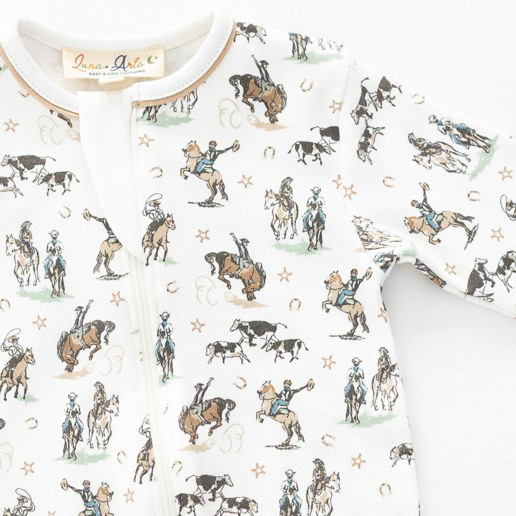 Wild West Zip Footie