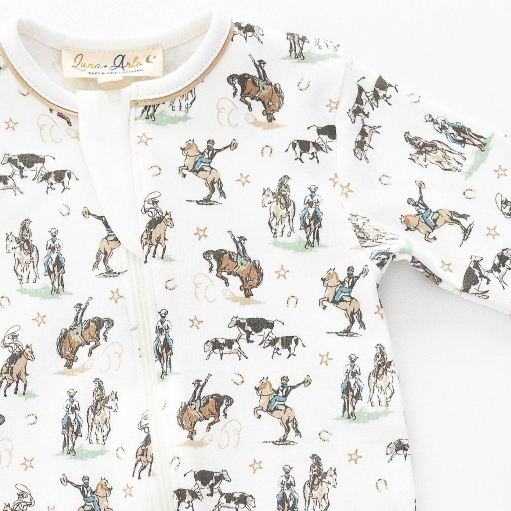 Wild West Zip Footie