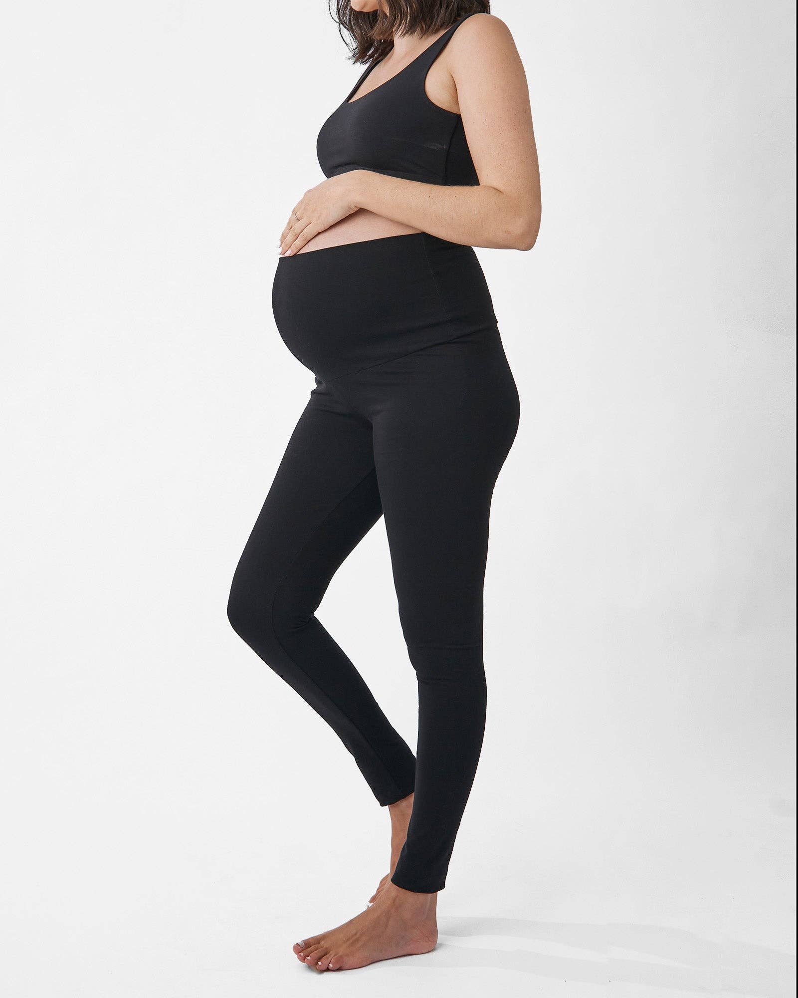 Basic Maternity Legging - Black