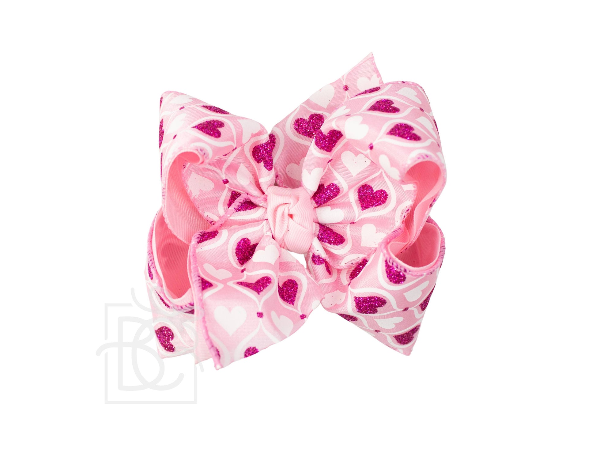 Sparkle Heart Bow