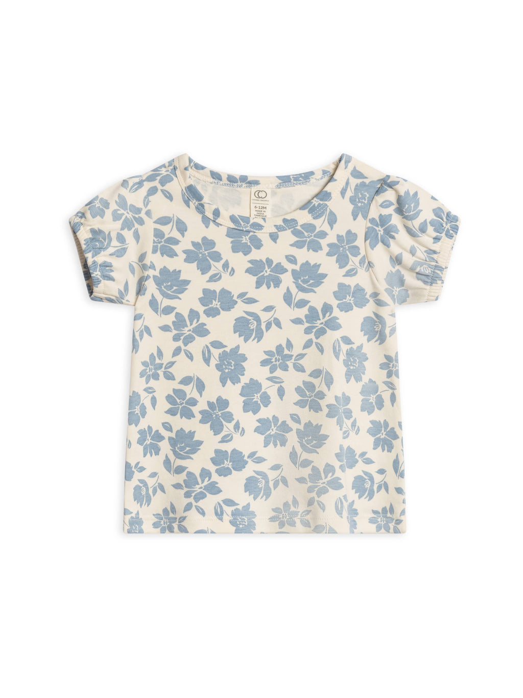 Cora Tulip Tee - Gia Floral / Rain