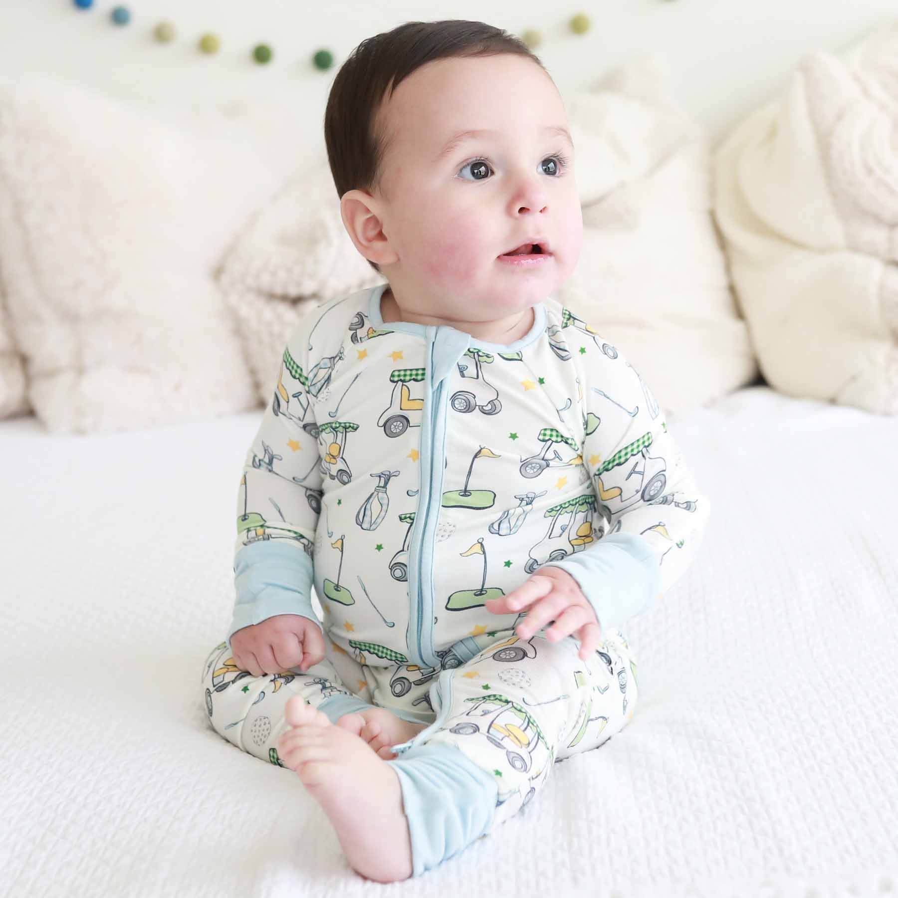 Country Club Convertible Zip Romper