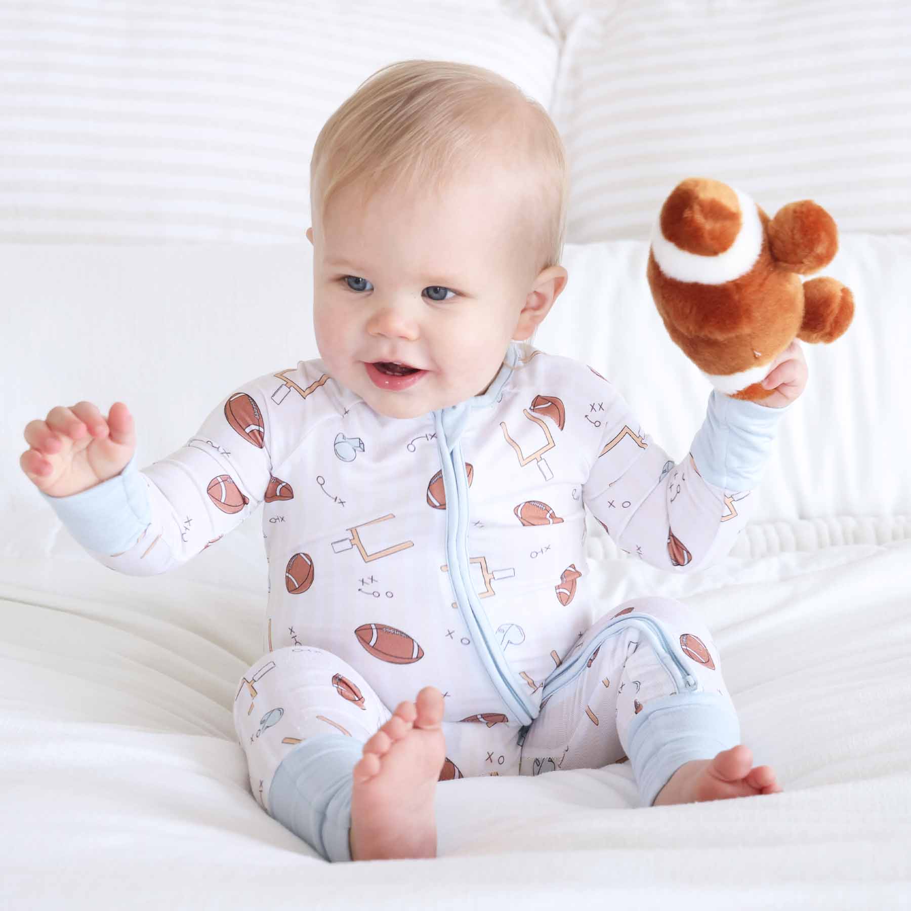 Tiny Touchdowns Convertible Romper