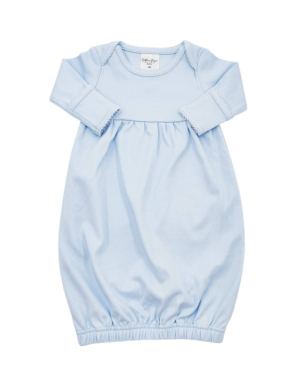 Picot Trim Gown