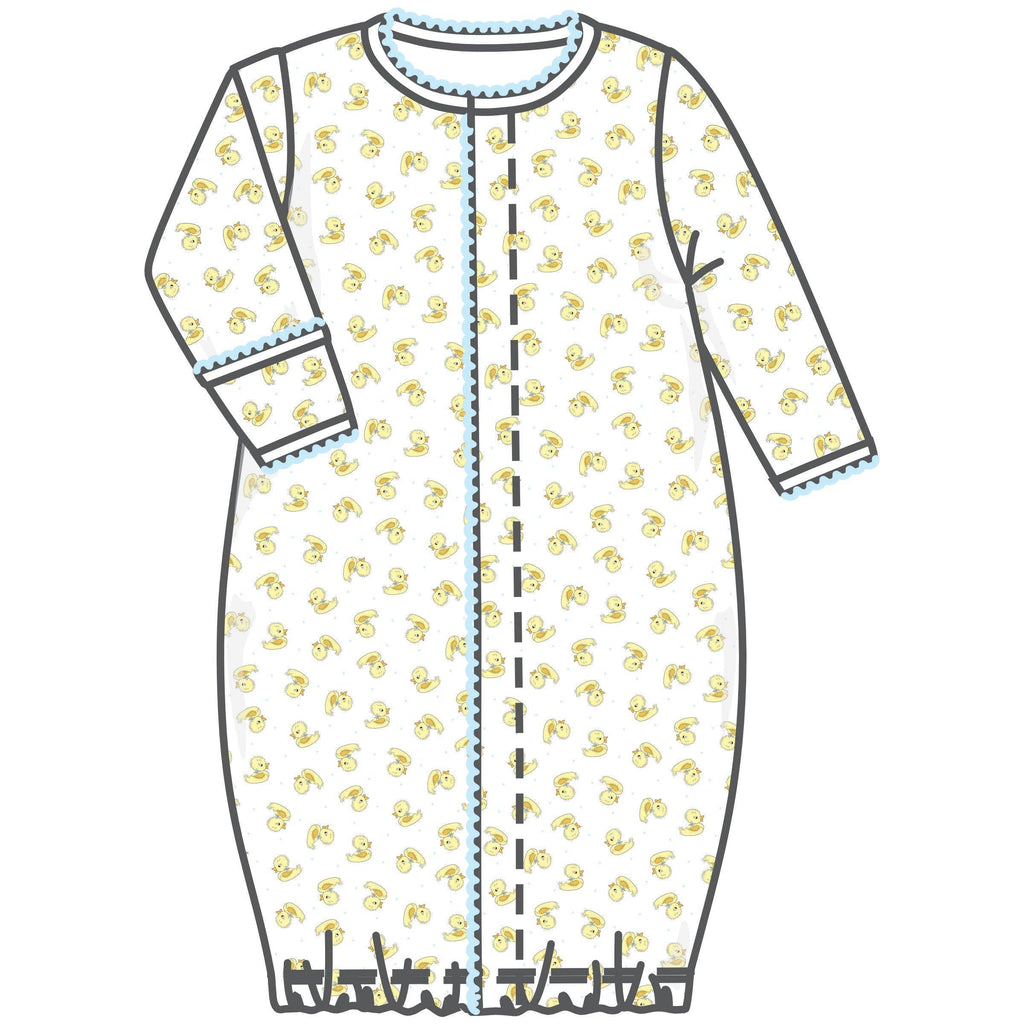 Darling Ducklings Print Converter - Light Blue