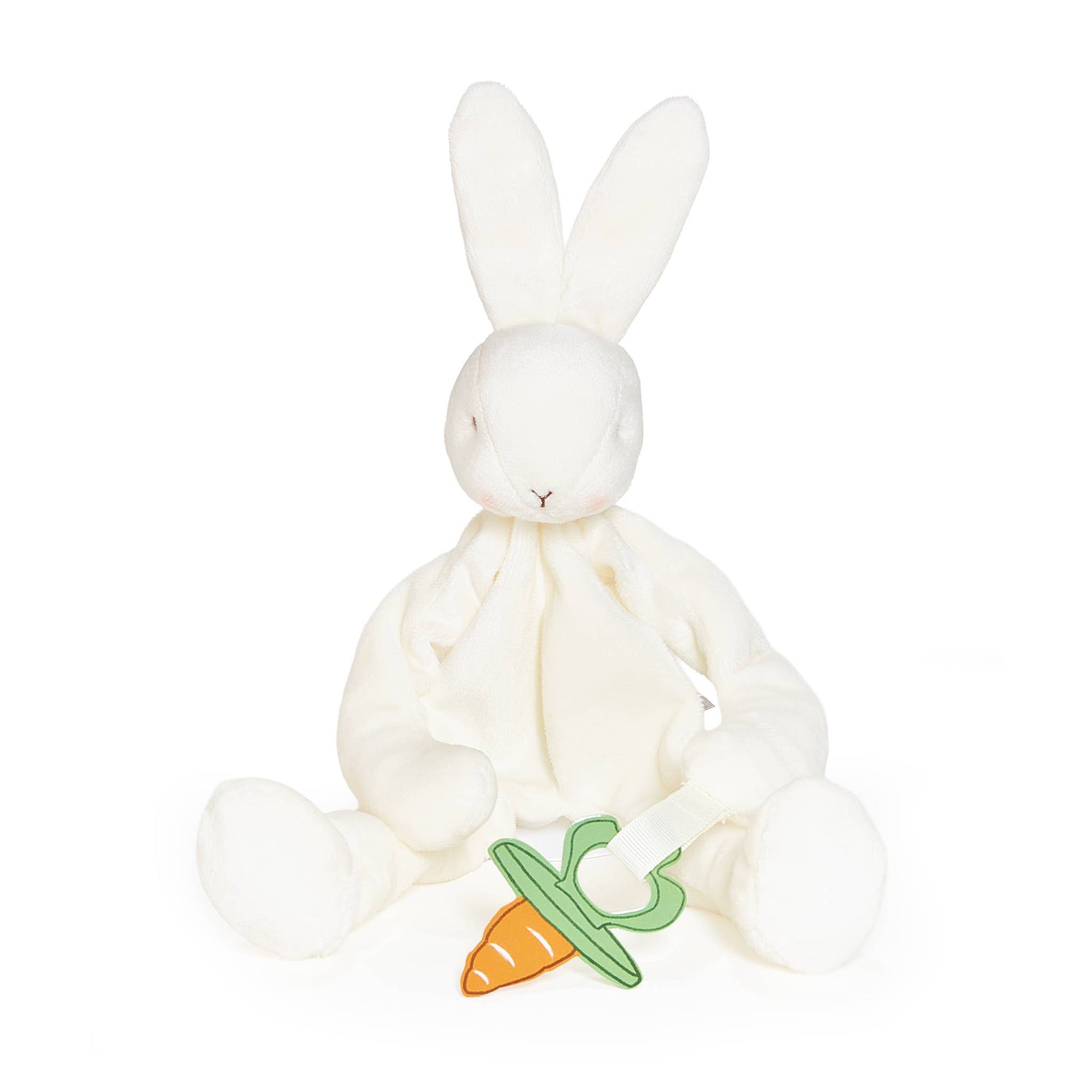 Silly Bunny Paci Clip -marshmallow