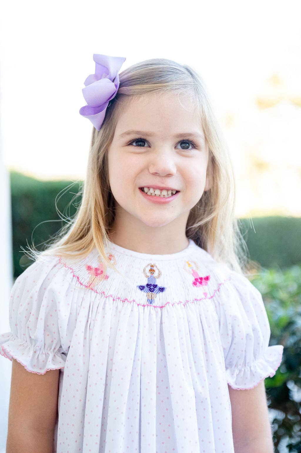Ballerinas Smocked Dress