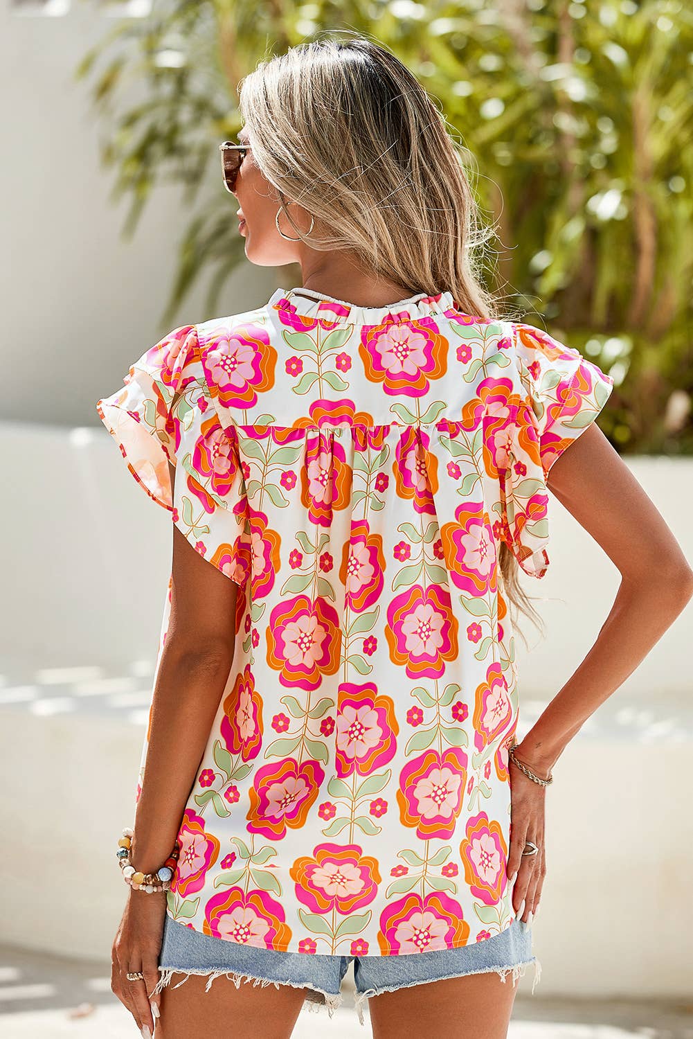 Lindsey Ruffle Blouse