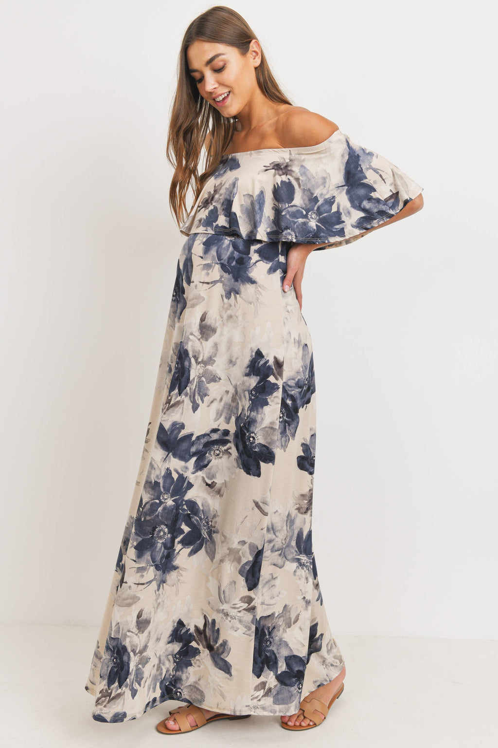 Rylie Maternity Maxi Dress