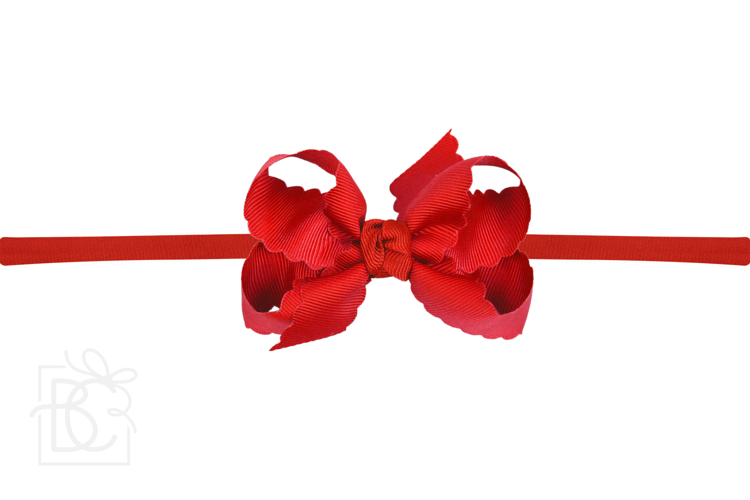 Headband w/ Scalloped Bow