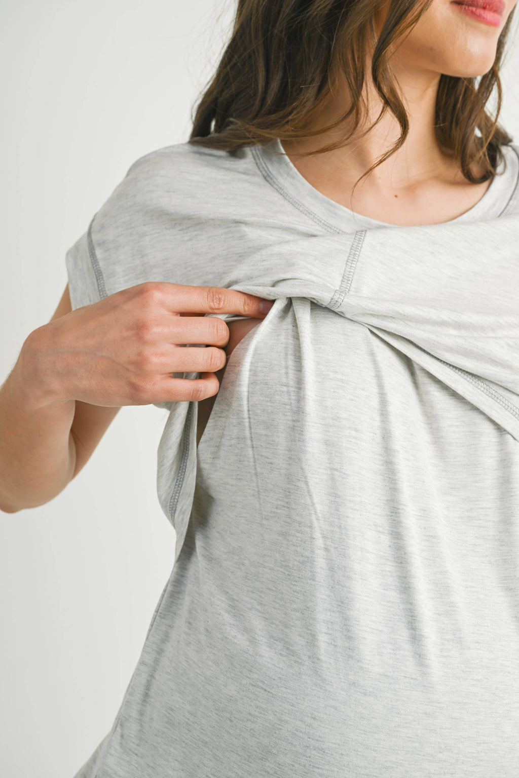 Double Layer Short Sleeve Top