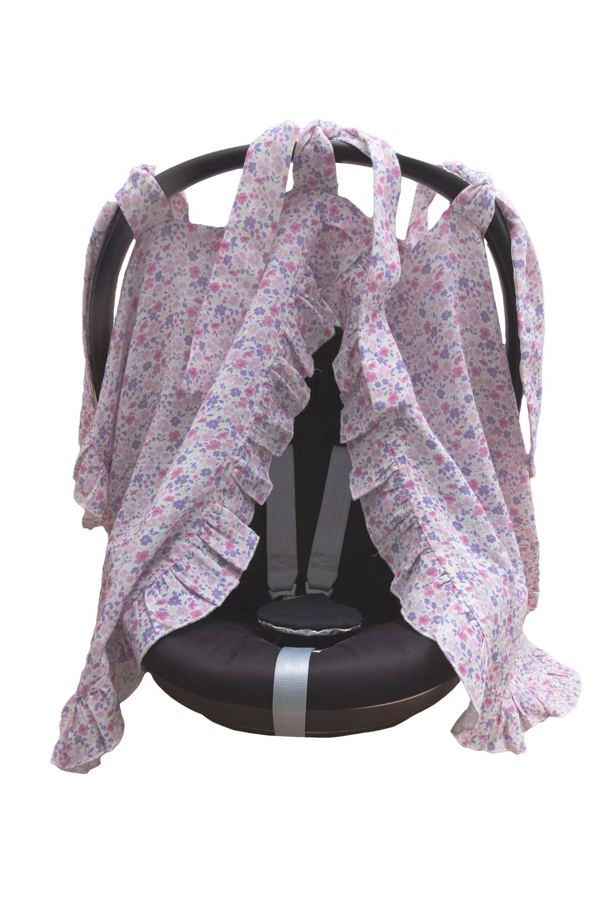 Stroller Cover SET- Tiny Flowers / Pink