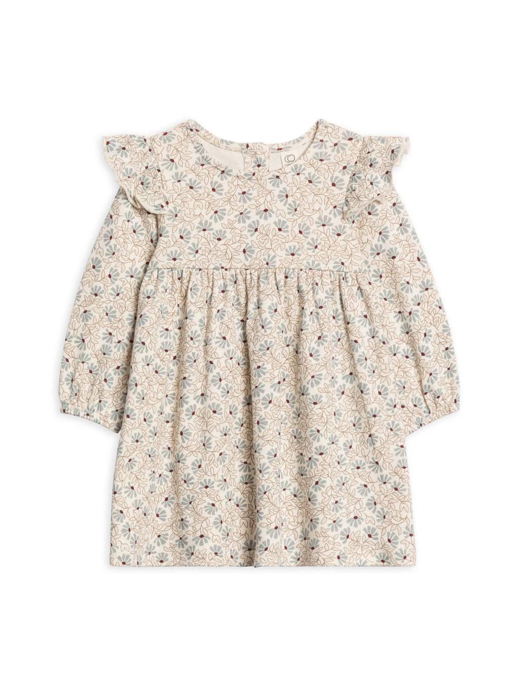 Mika Armhole Ruffle Long Sleeve Dress