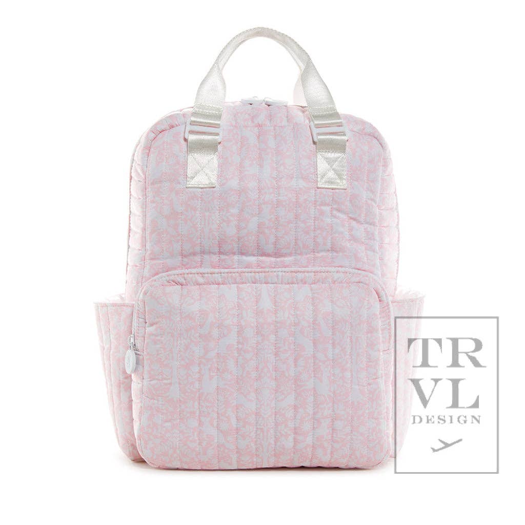 Quilted All You Need Bundle in Woodland Pink + Changer Mat