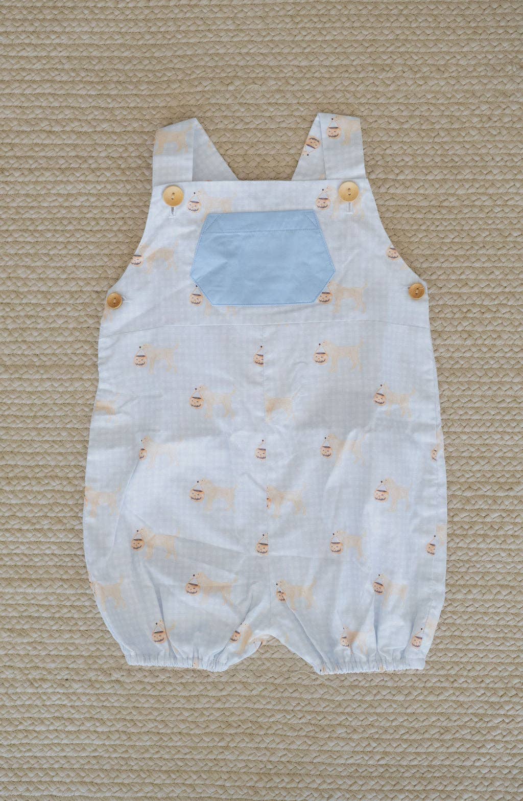 Boo Bucket Buddies Sawyer Knit romper