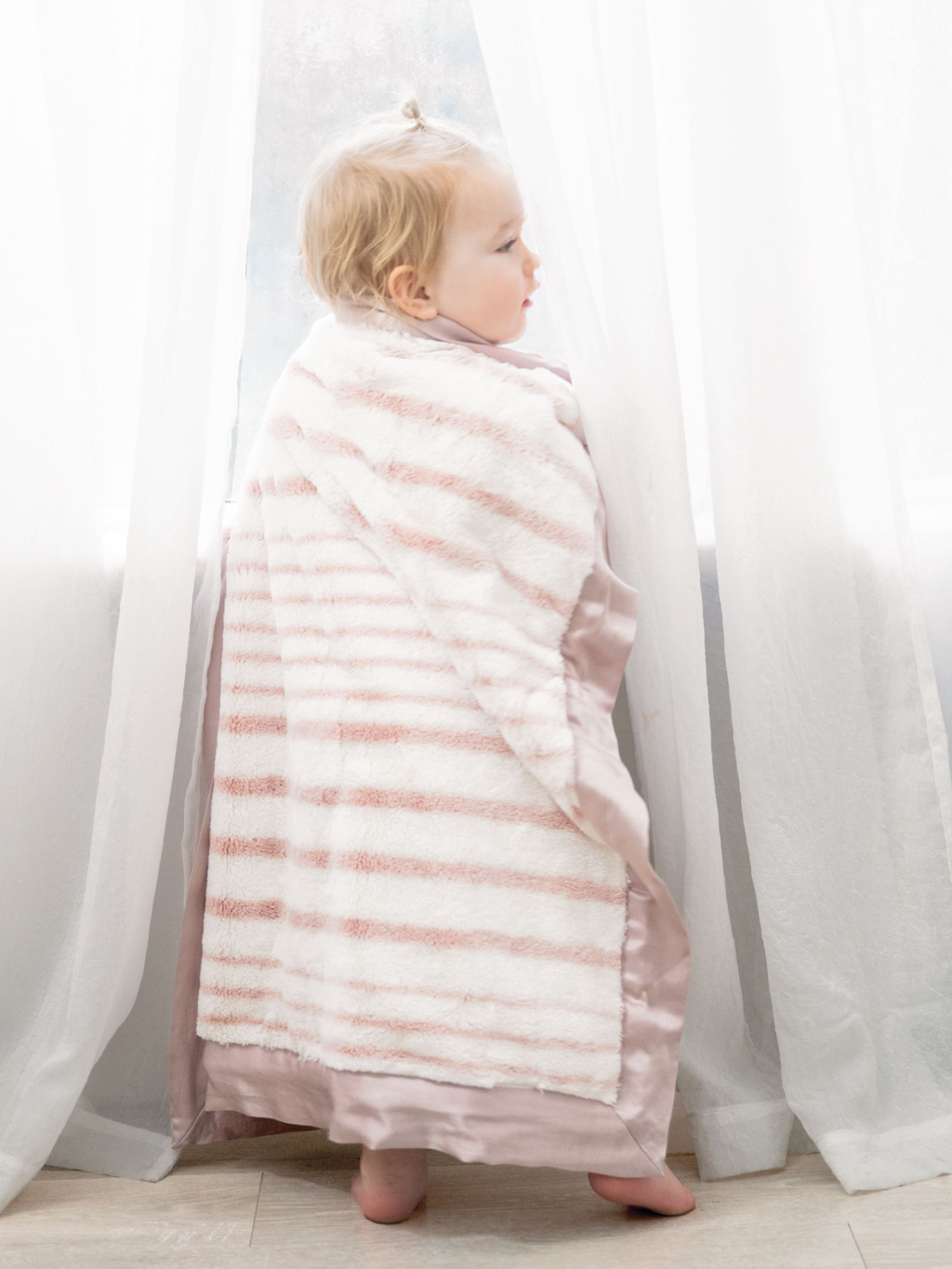 Luxe™ Baby Blanket -Dusty Rose