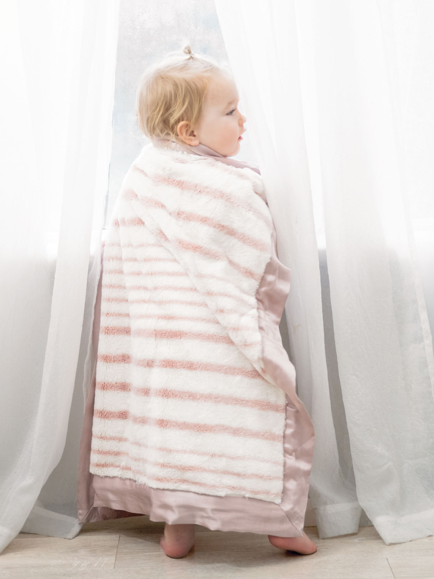 Luxe™ Baby Blanket -Dusty Rose