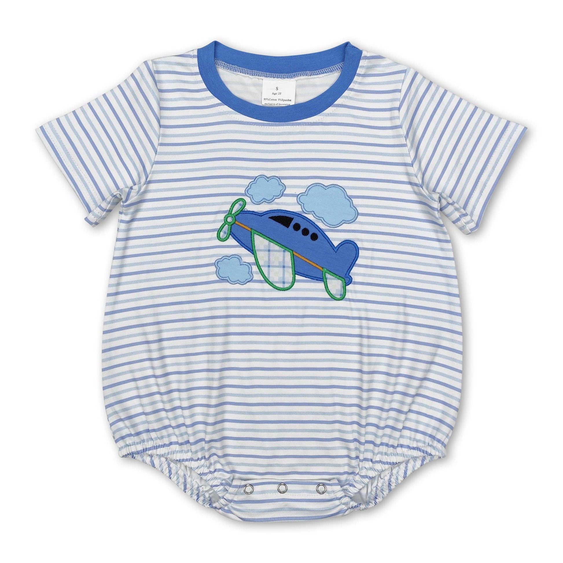 Airplane Appliqué Bubble