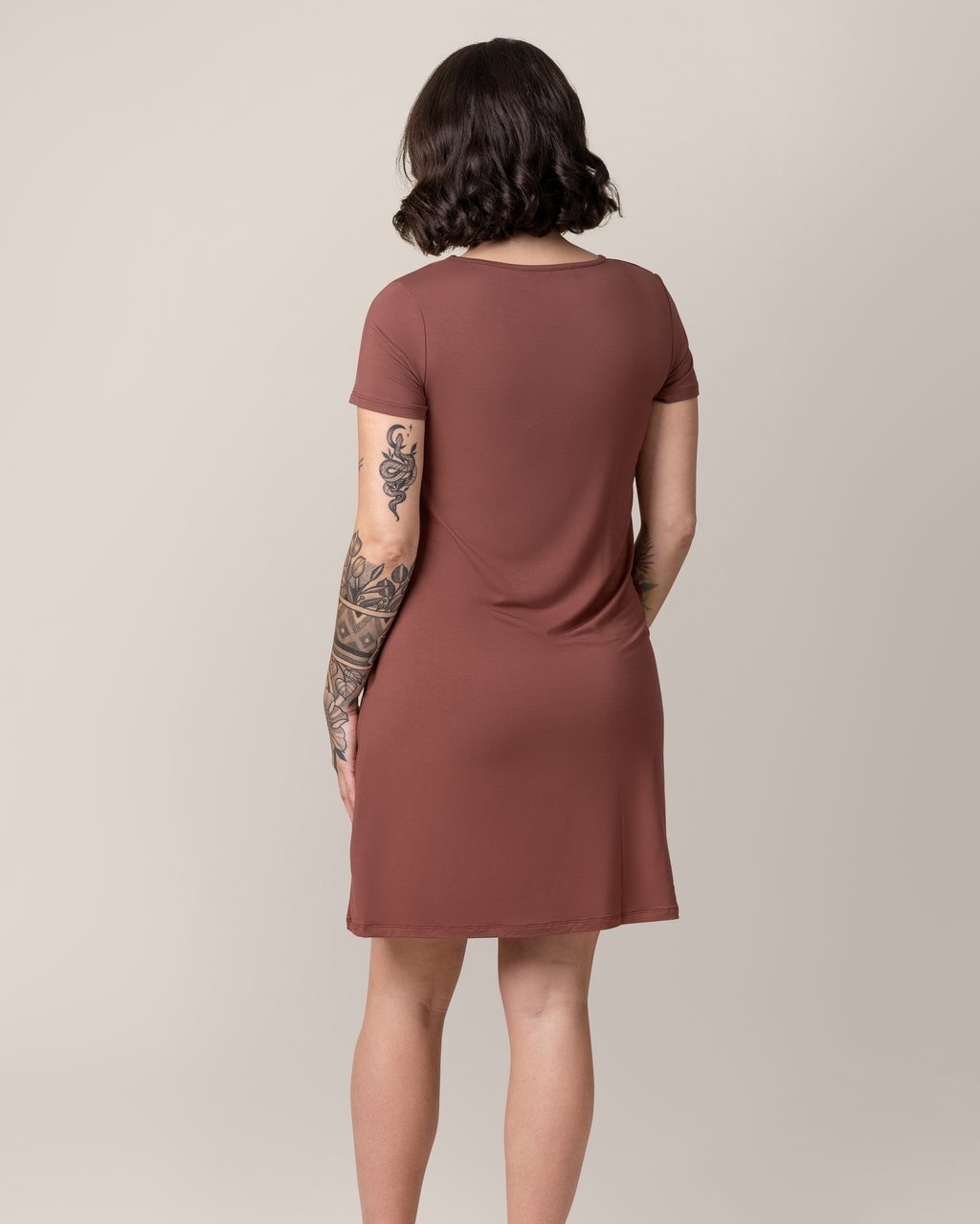 Eleanora Bamboo Maternity & Nursing Dress