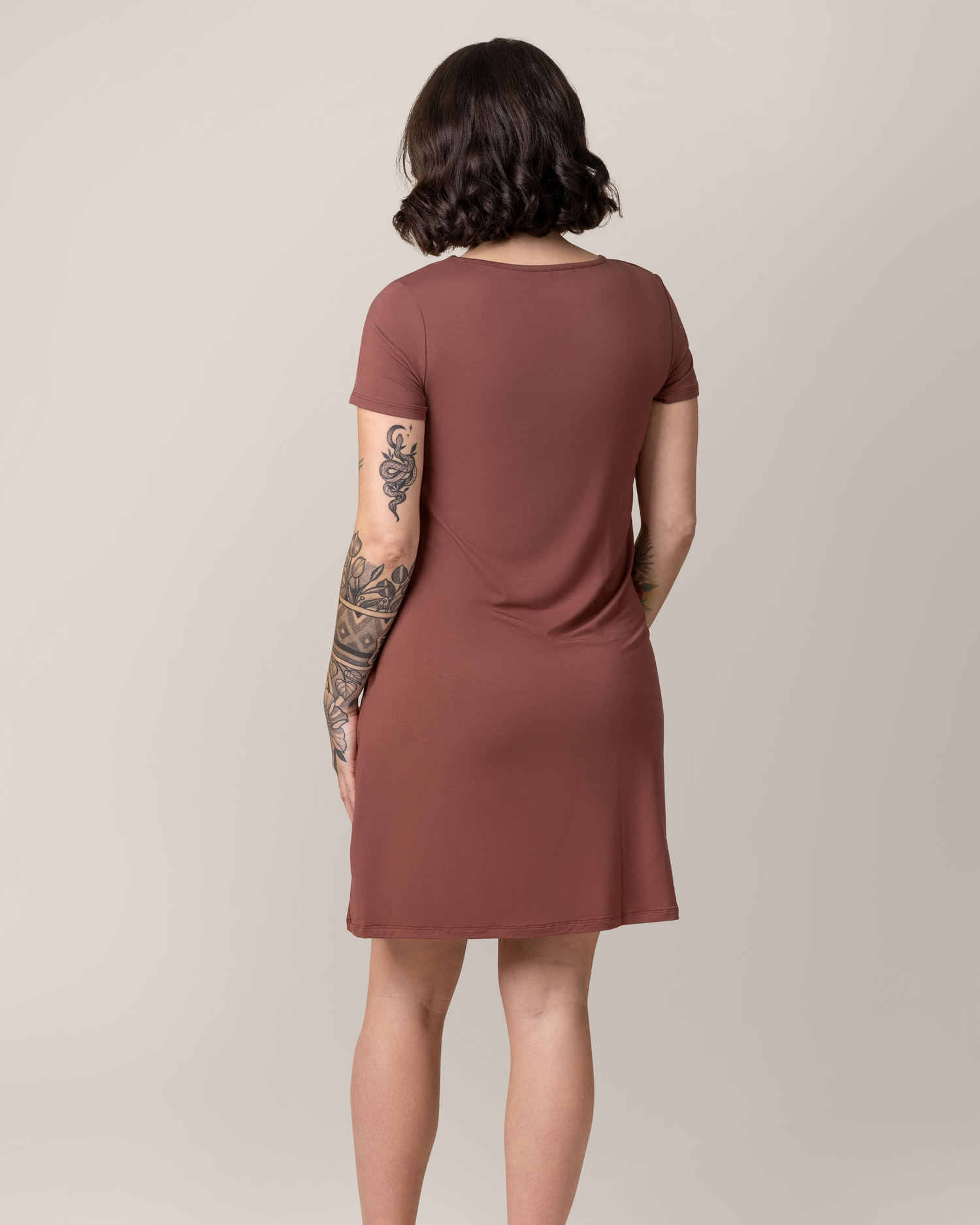 Eleanora Bamboo Maternity & Nursing Dress