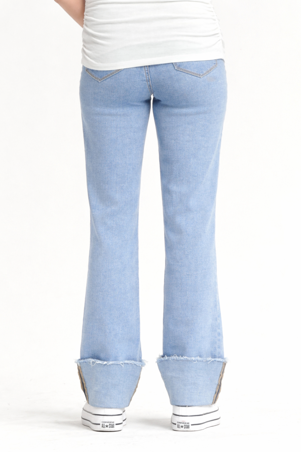 Odelle Maternity Roll Cuff Jean