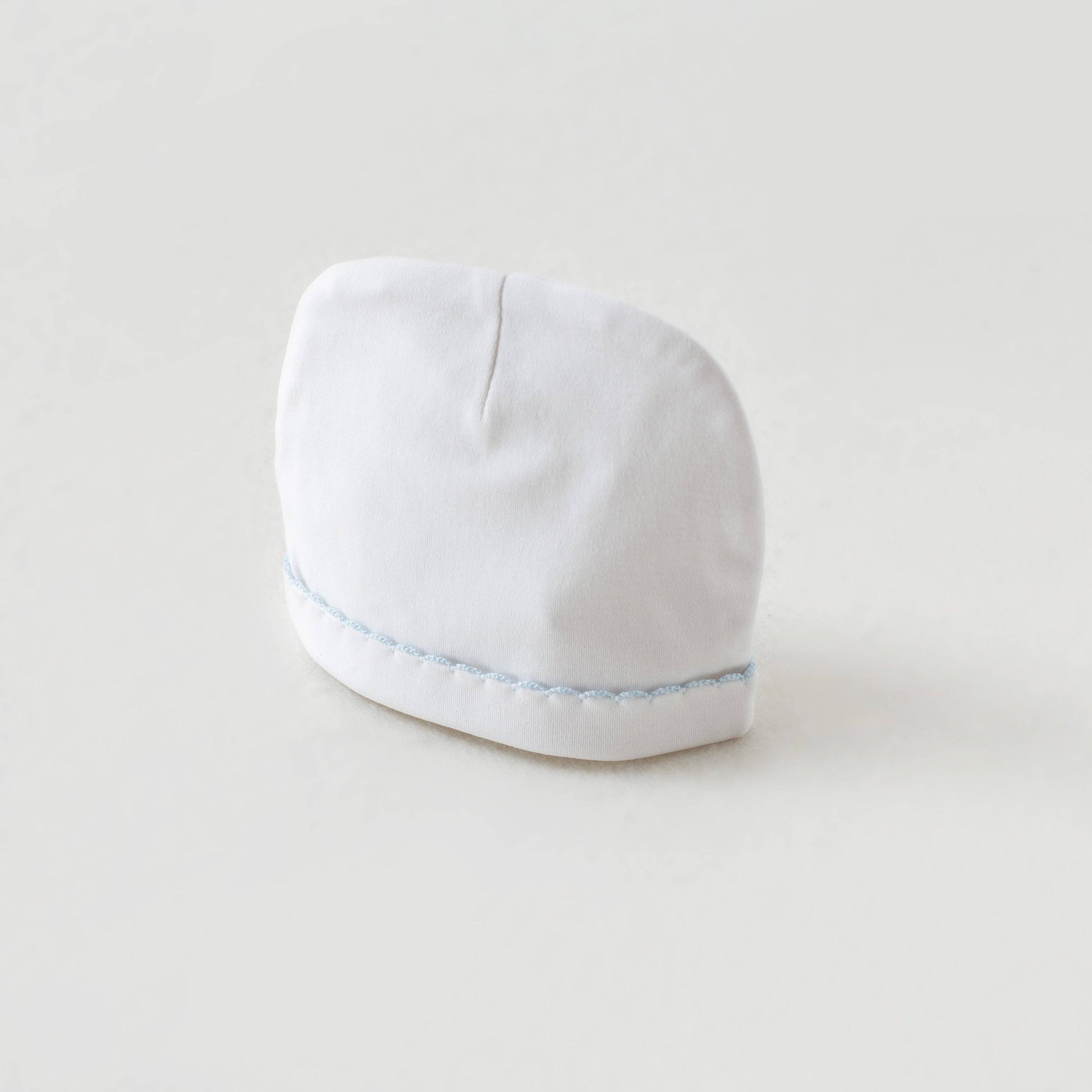 Baby Blue Scallop Hat
