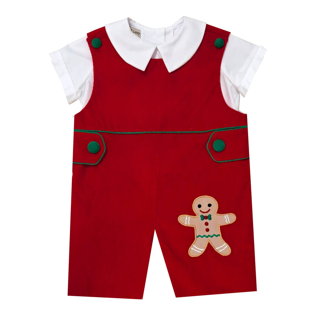 Gingerbread Overall Set