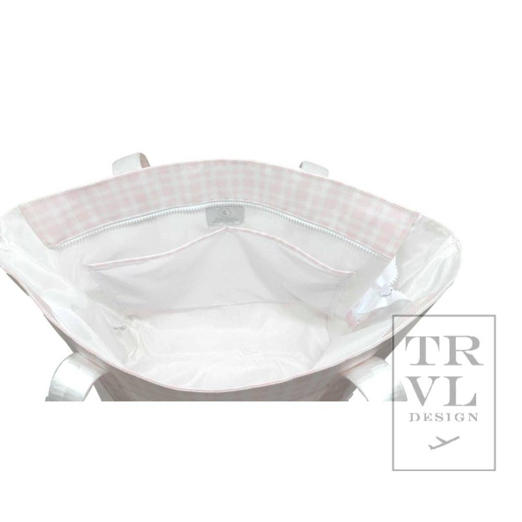 Jumbo Tote - X-large Tote Pimlico Plaid Pink