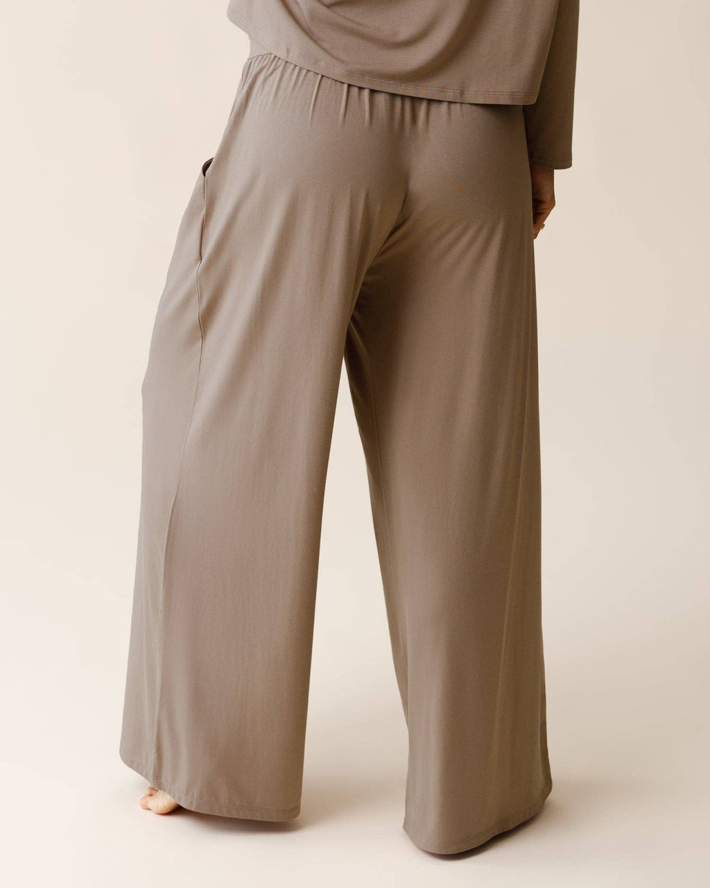 Aria Bamboo Casual Lounge Pant | Taupe
