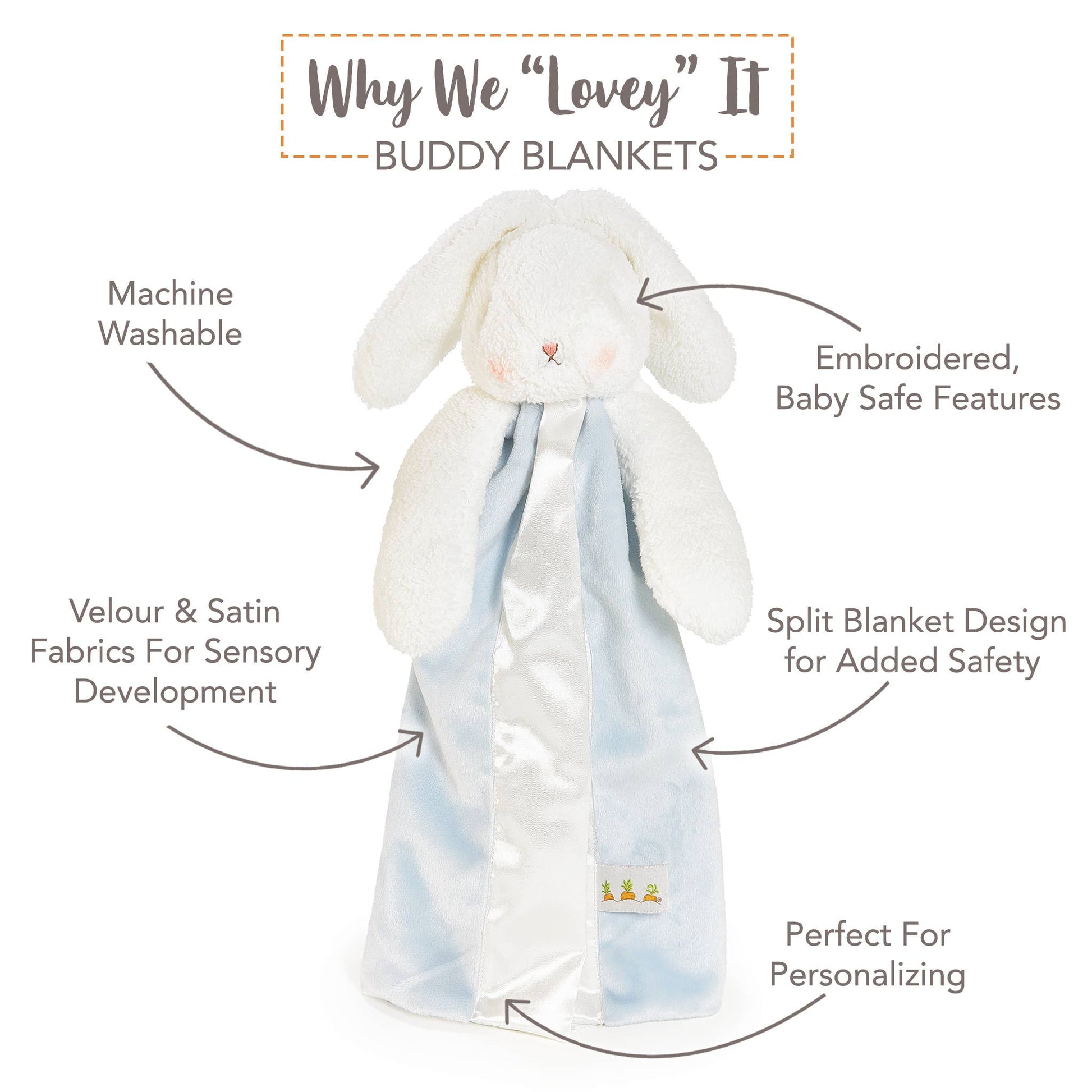 Bud Bunny Buddy Blanket