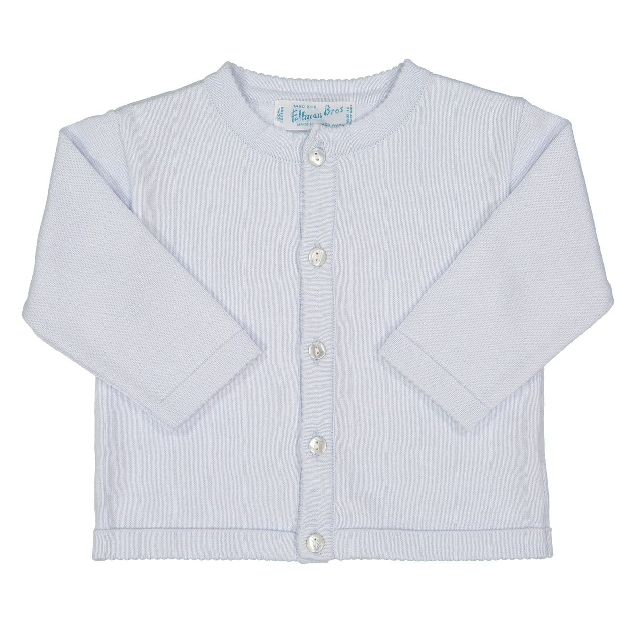 Classic Blue Knit Cardigan