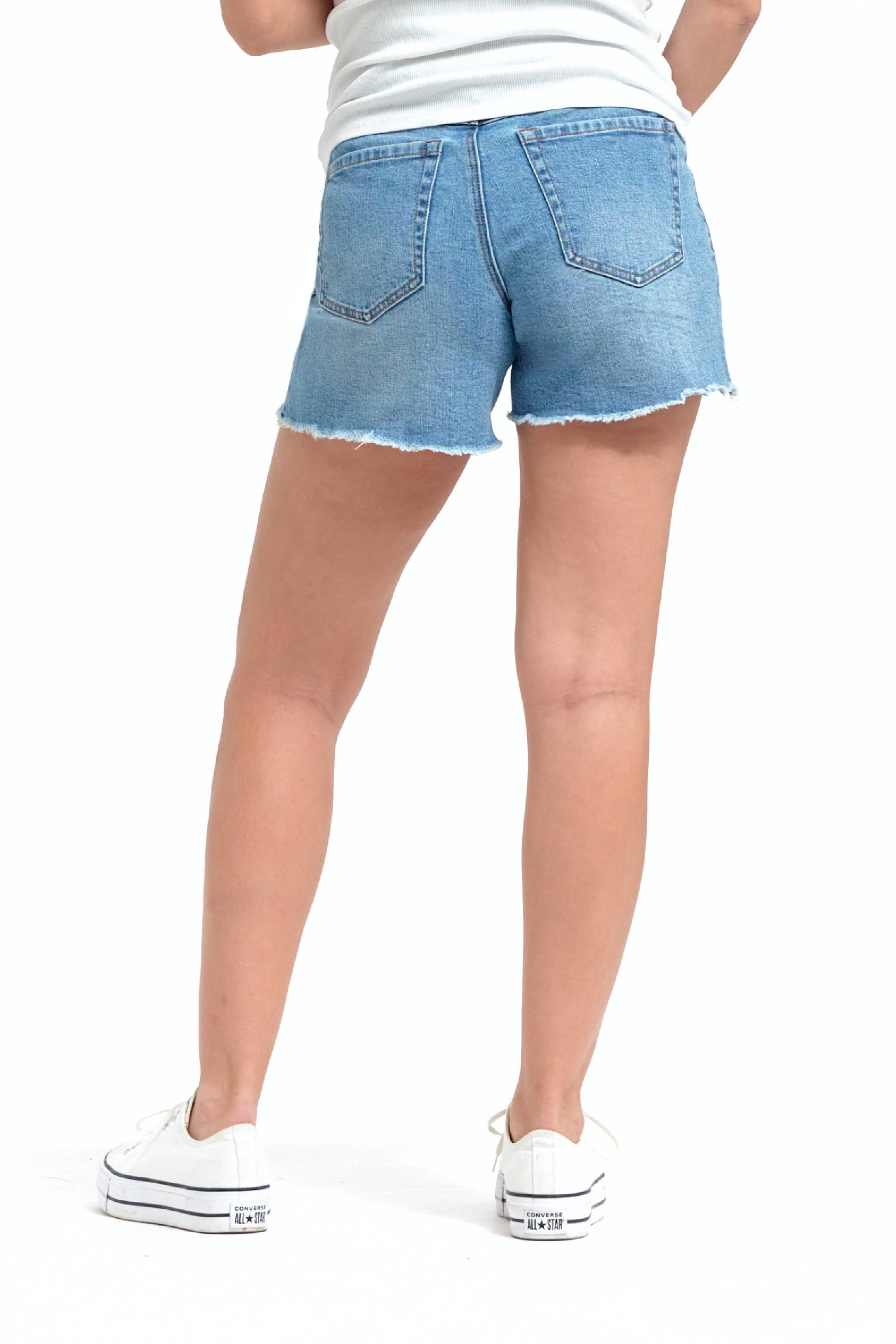 Jocelyn Maternity Jean Shorts