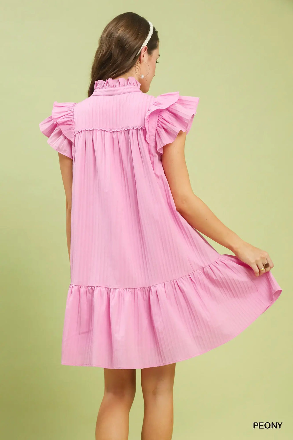 Claire Ruffle Dress